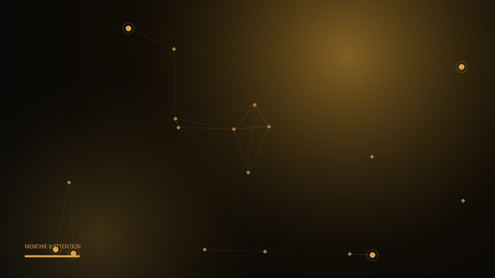 Illustration abstraite d'un réseau de neurones — Matière Grise